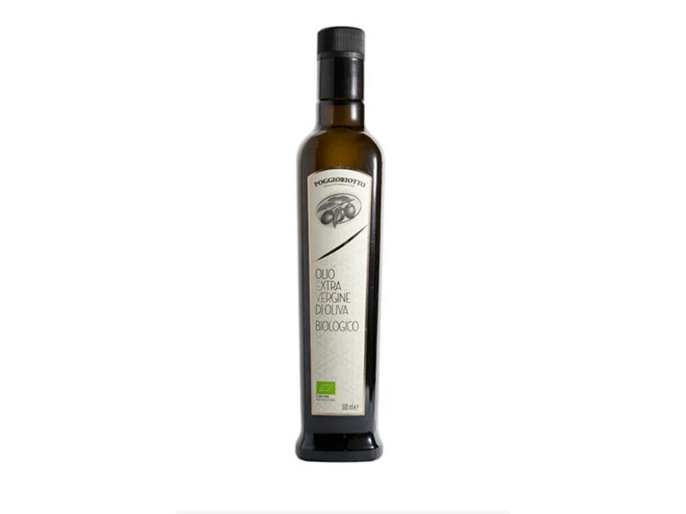 Bottiglia in vetro di olio EVO biologico (500ml)
