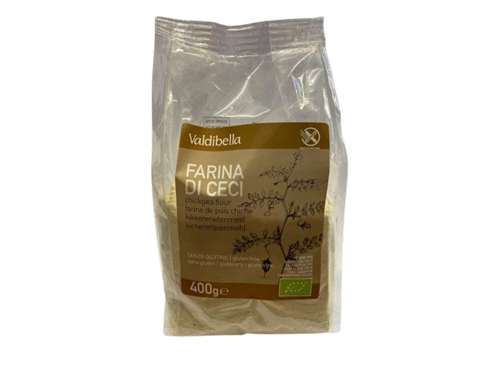 Sacchetto di farina di ceci biologica