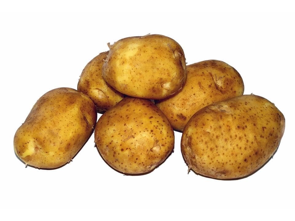 Patate gialle biologiche
