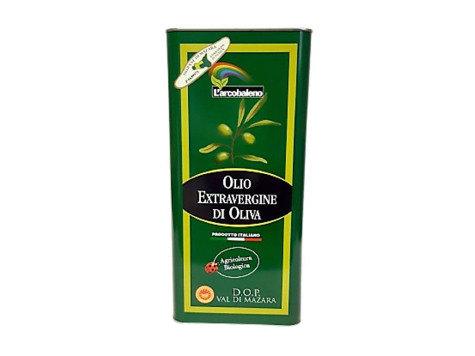 Latta di olio EVO bio 5 litri DOP Val di Mazara