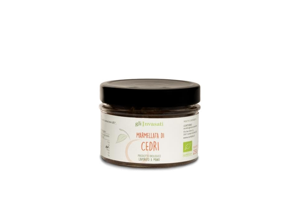 Marmellata di cedro biologica (250g) prodotta nel nostro laboratorio