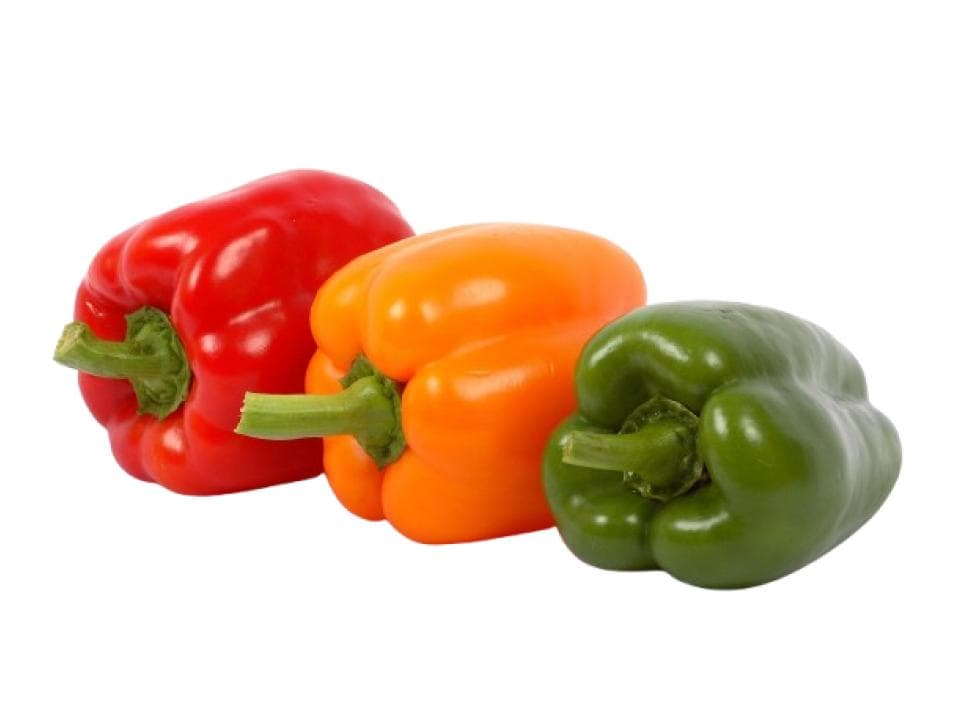 Peperoni colorati biologici