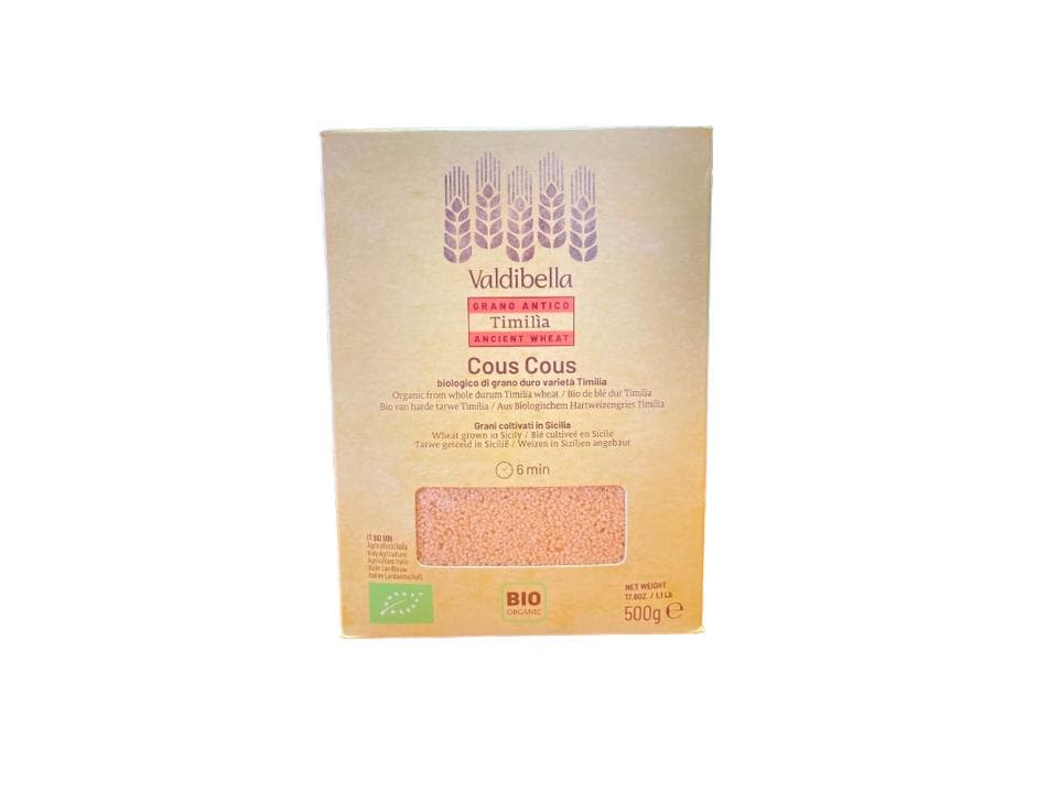 Confezione di cous cous di grano di Timilia biologico (500g)