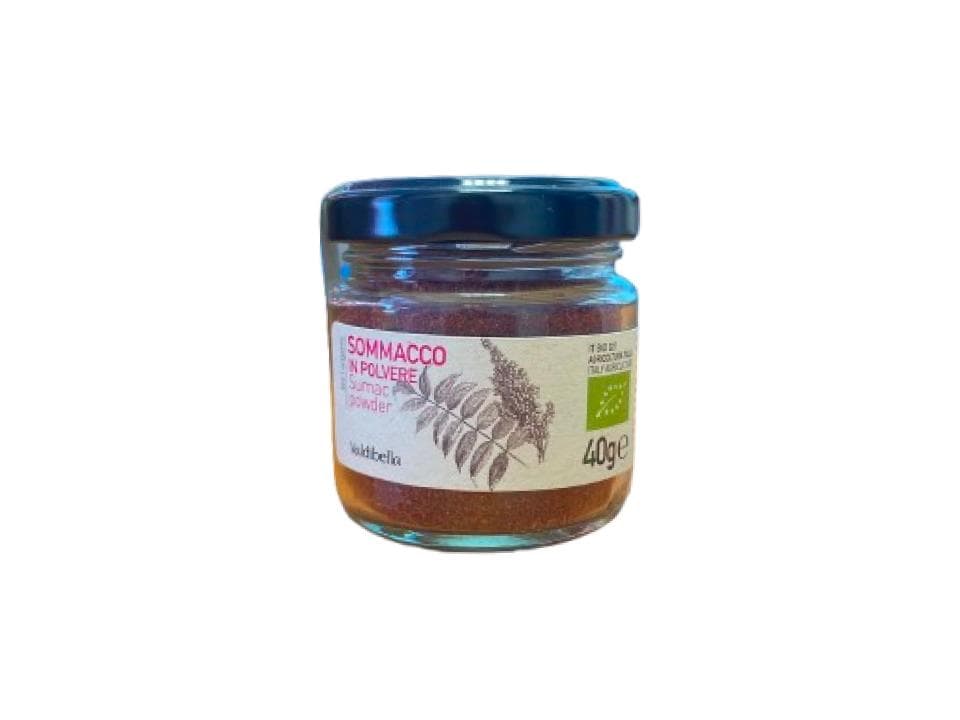 Vasetto in vetro di sommacco biologico (40g)
