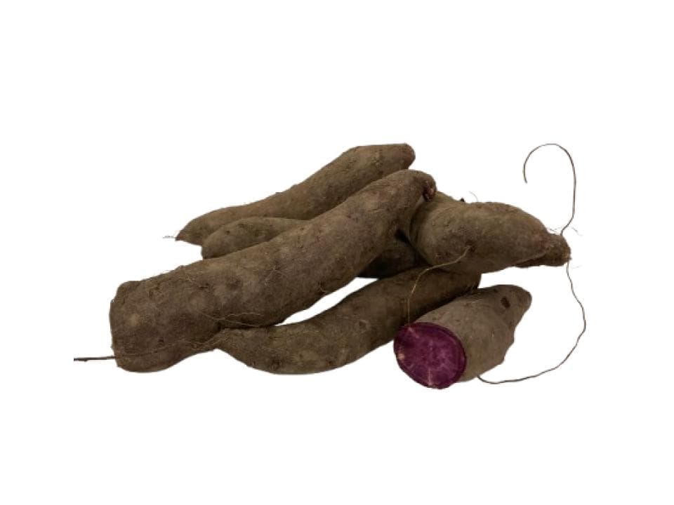 Batata viola biologica
