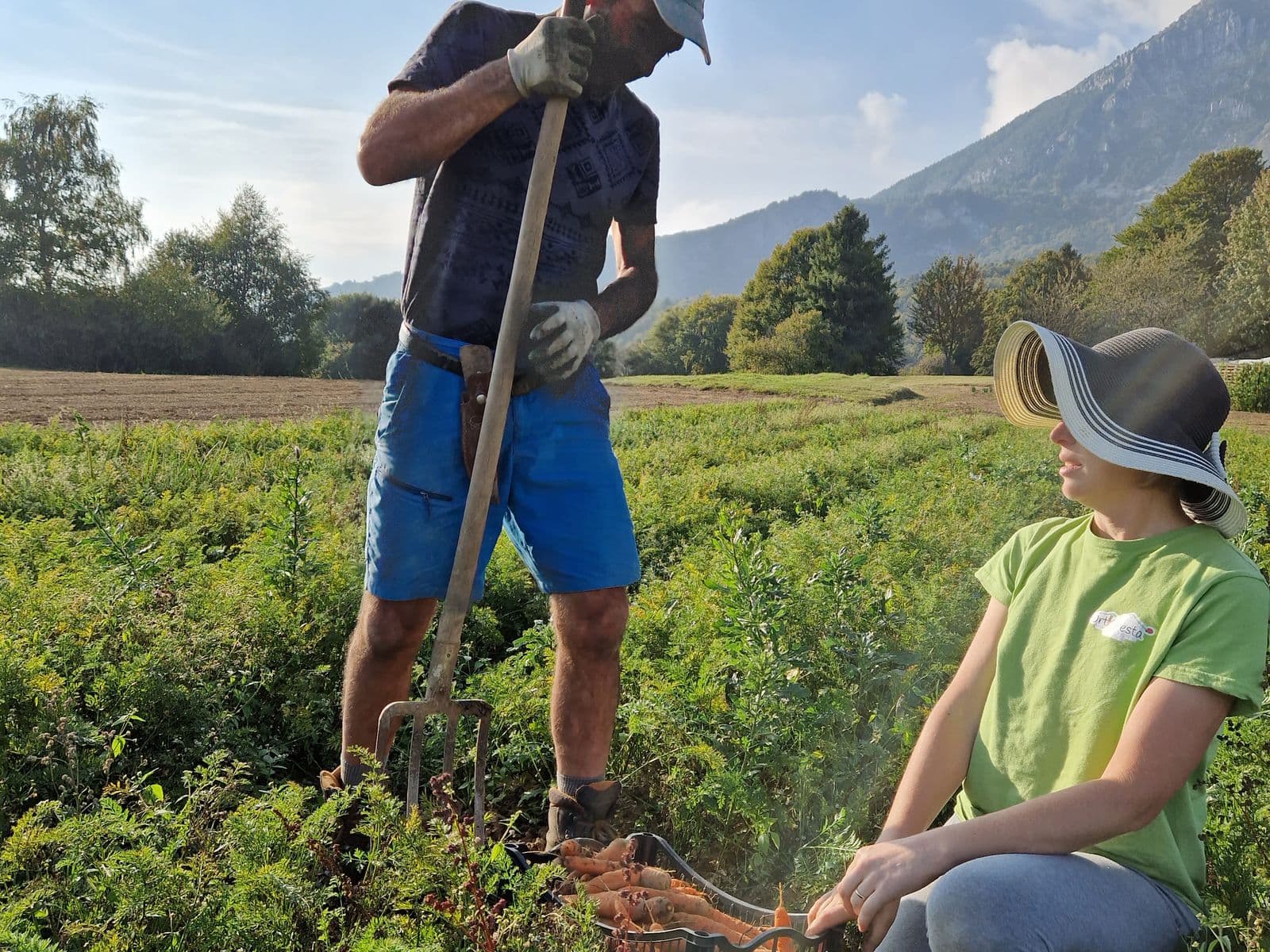 Stefano e Loredana: azienda agricola Ortigresta (TN)