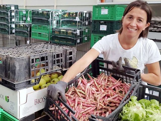 Team cortobio con cassetta di Fagioli
